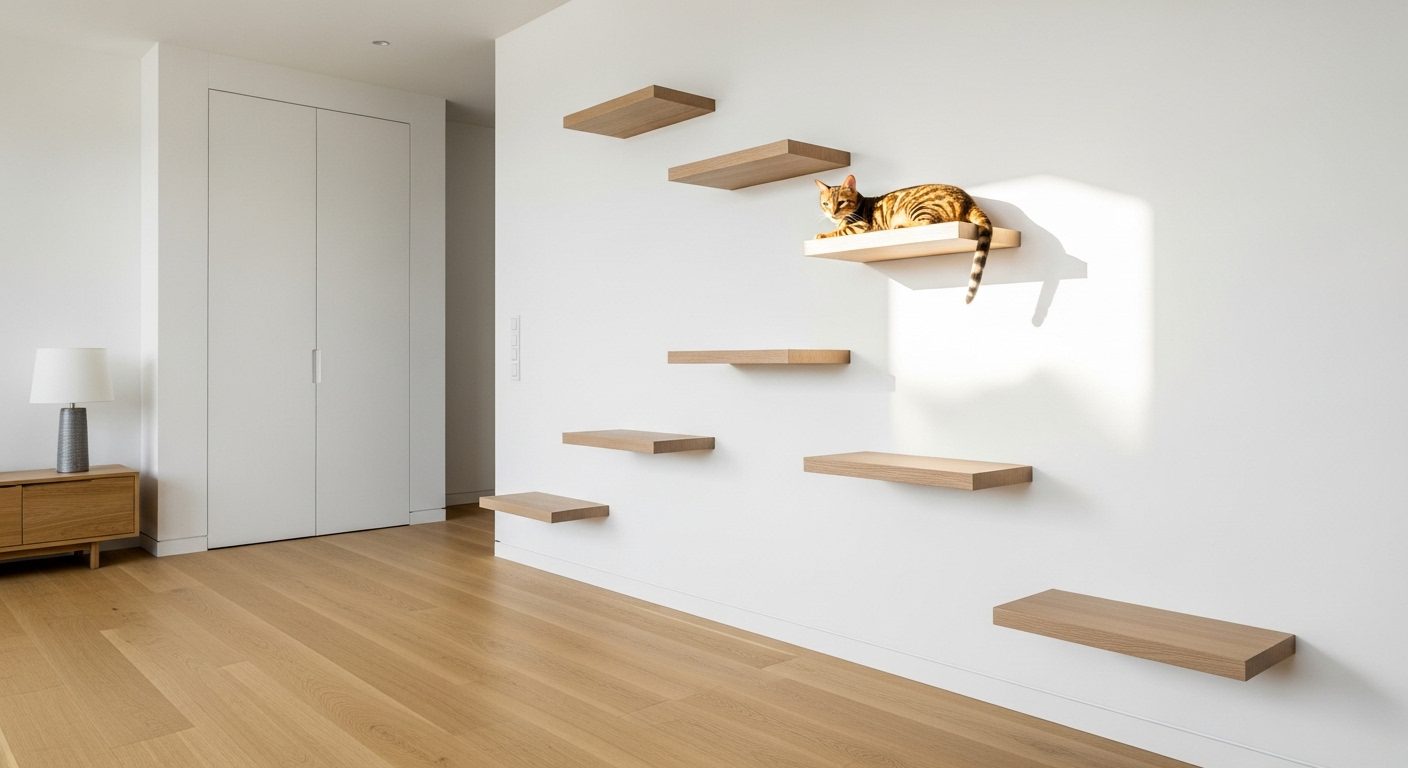 minimalist cat wall furniture