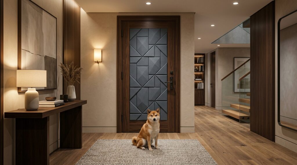 soundproof apartment door dog barking