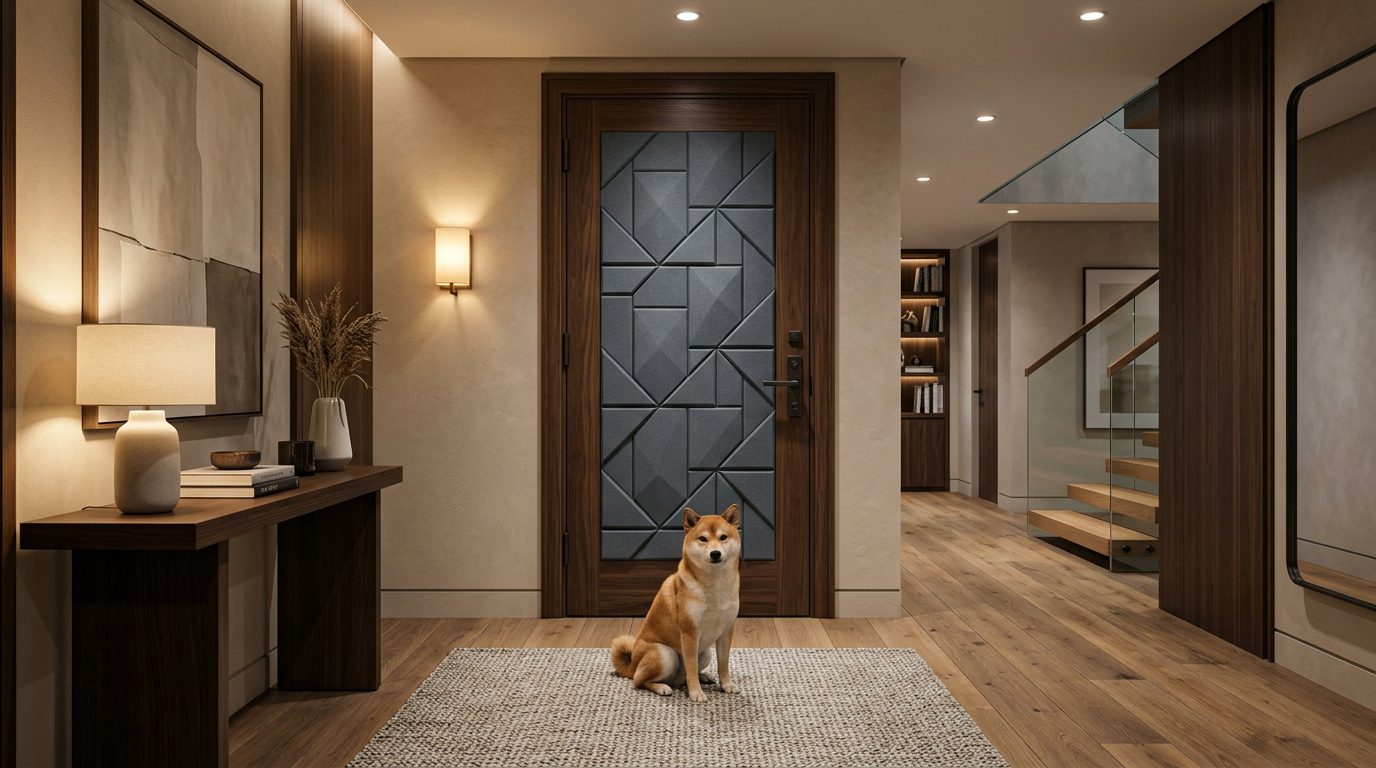 soundproof apartment door dog barking