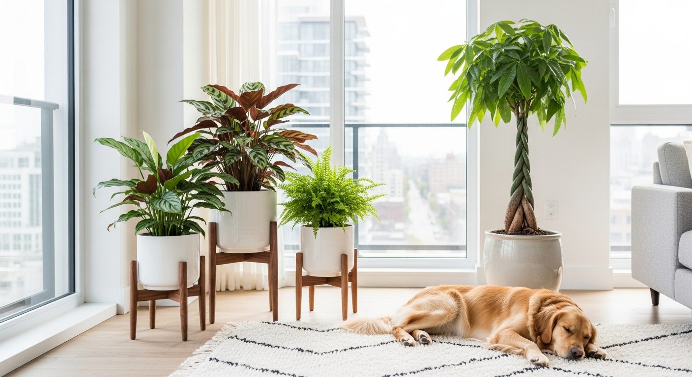 pet safe indoor plants for apartments