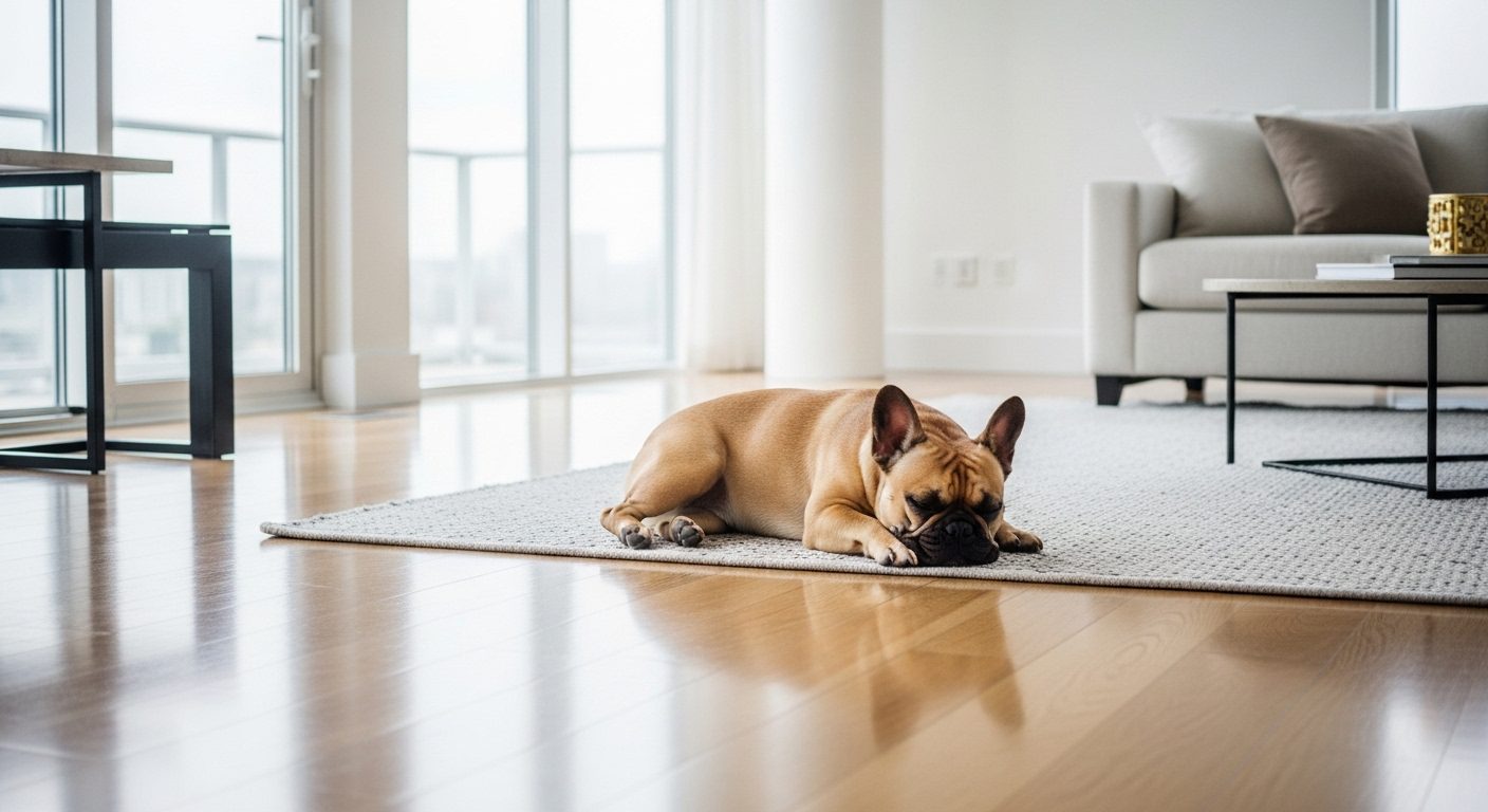 protect dog joints on hardwood floors